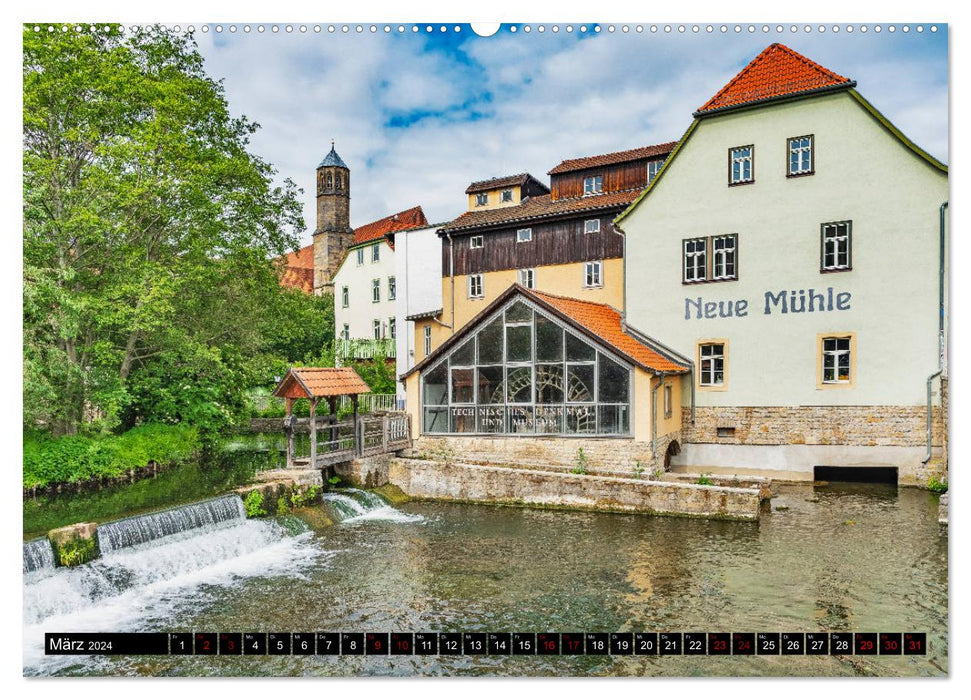 A weekend in Erfurt (CALVENDO wall calendar 2024) 