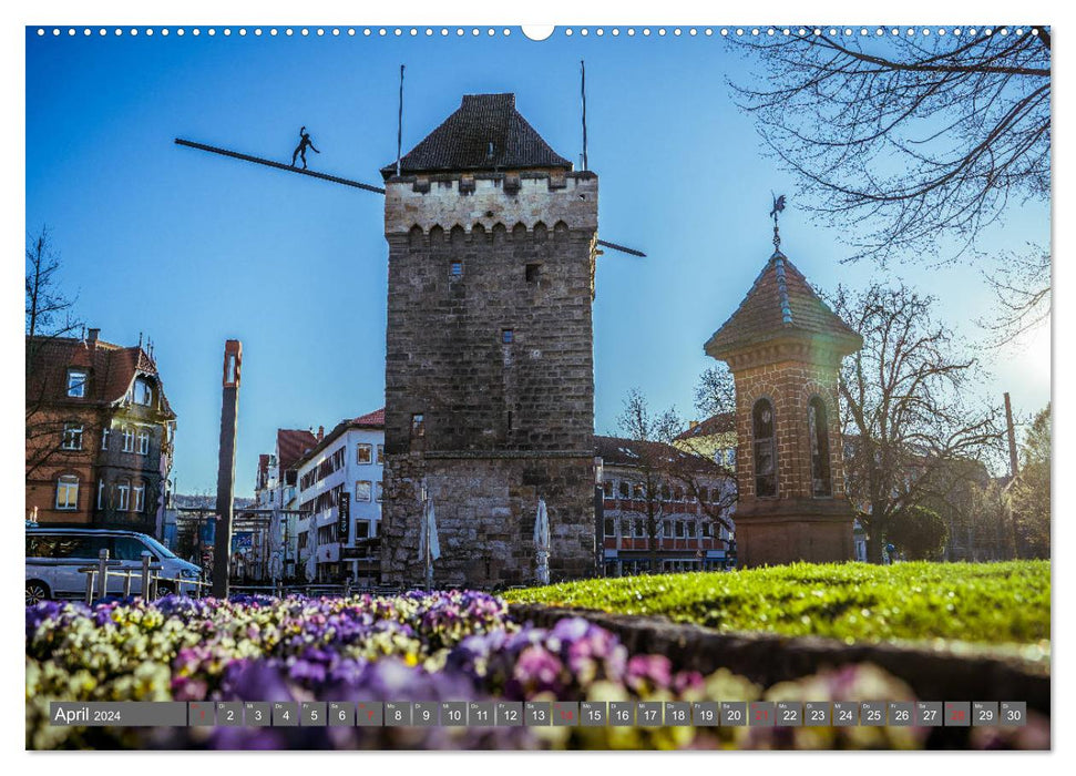 Historisches Esslingen am Neckar 2024 (CALVENDO Premium Wandkalender 2024)