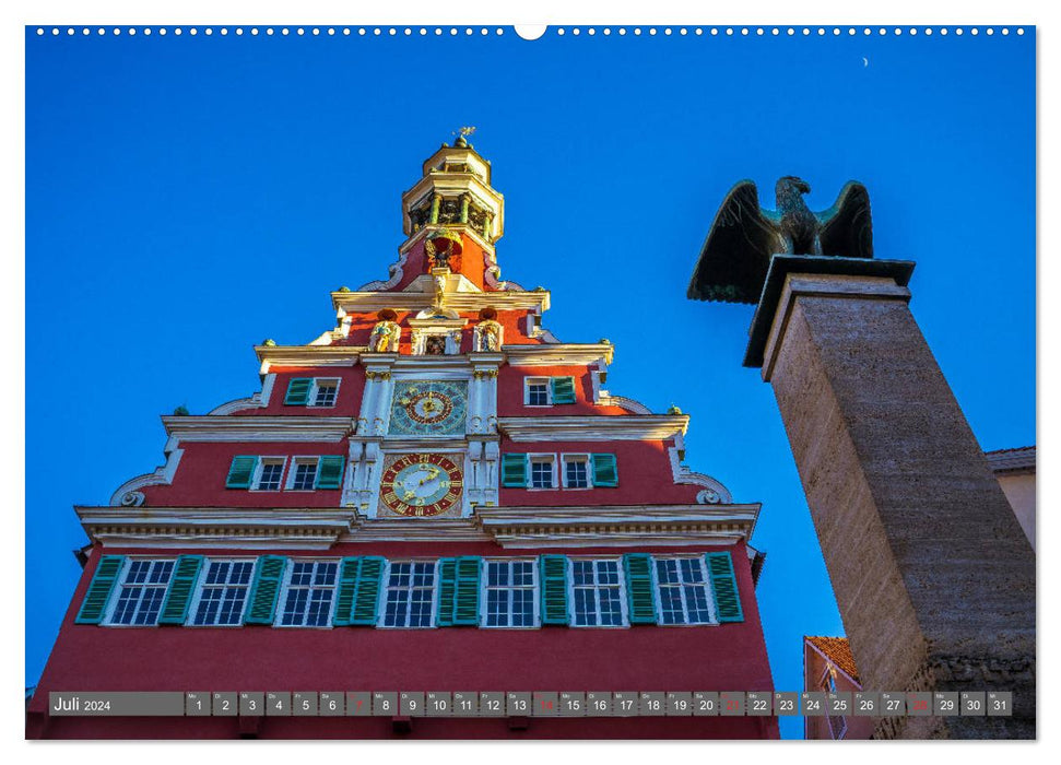 Historisches Esslingen am Neckar 2024 (CALVENDO Premium Wandkalender 2024)