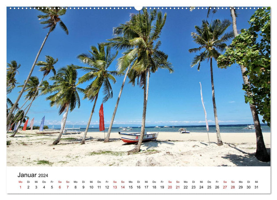 Philippines - Fascinating island worlds (CALVENDO Premium Wall Calendar 2024) 