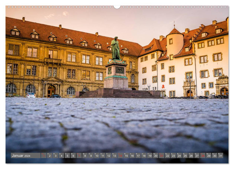 Historisches Stuttgart 2024 (CALVENDO Premium Wandkalender 2024)