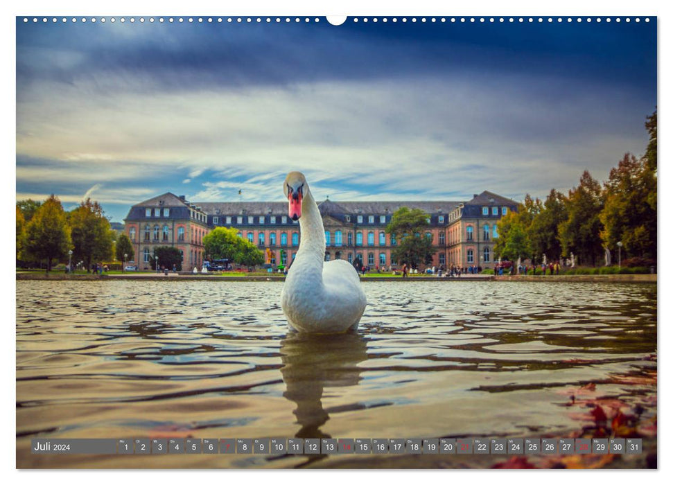 Historical Stuttgart 2024 (CALVENDO Premium Wall Calendar 2024) 