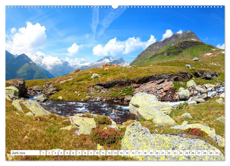 Schöne Grüße aus Osttirol (CALVENDO Premium Wandkalender 2024)