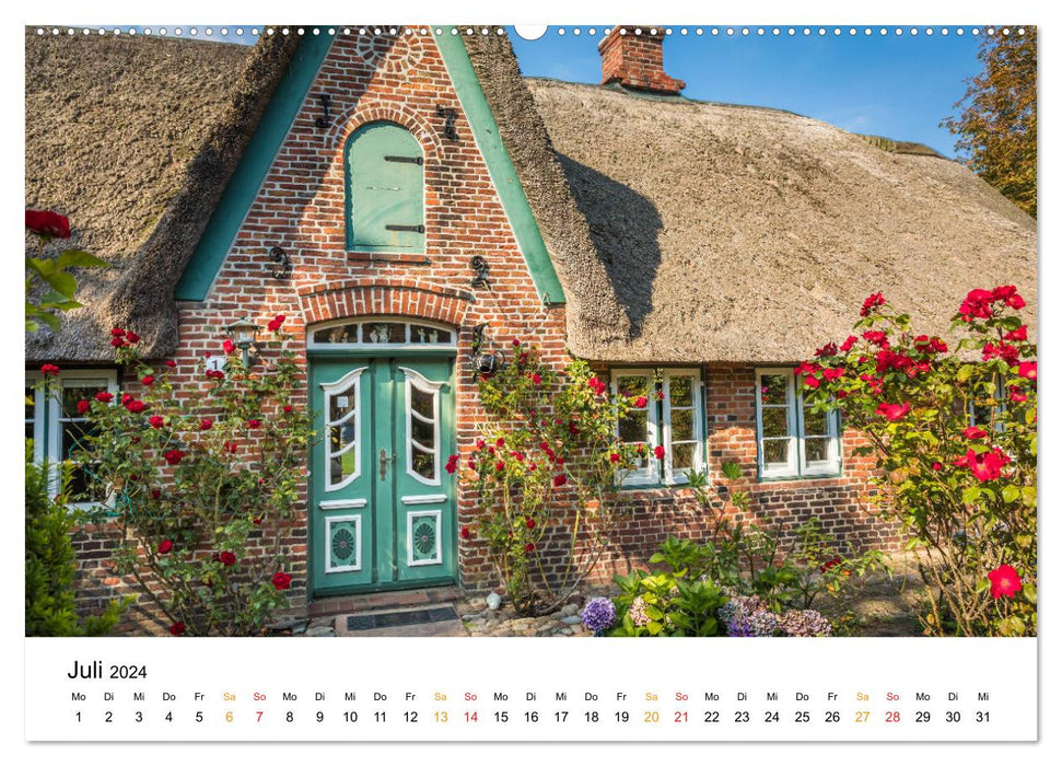 Sylter Frisian Houses (CALVENDO Premium Wall Calendar 2024) 