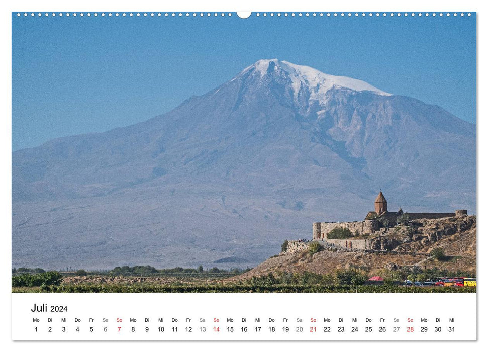 A journey through Armenia (CALVENDO Premium Wall Calendar 2024) 