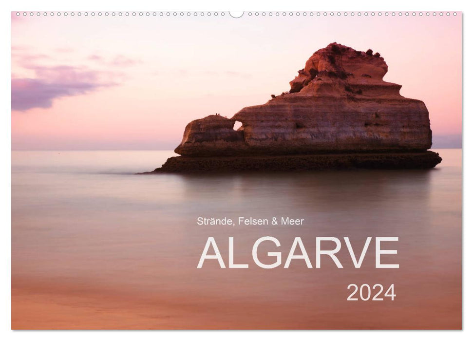 Strände, Felsen und Meer - ALGARVE 2024 (CALVENDO Wandkalender 2024)