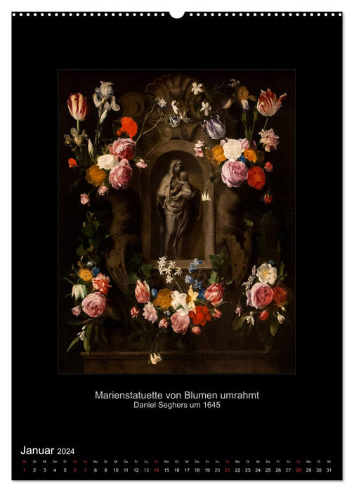 Stillleben - Illusionistische Malerei der Renaissance (CALVENDO Premium Wandkalender 2024)
