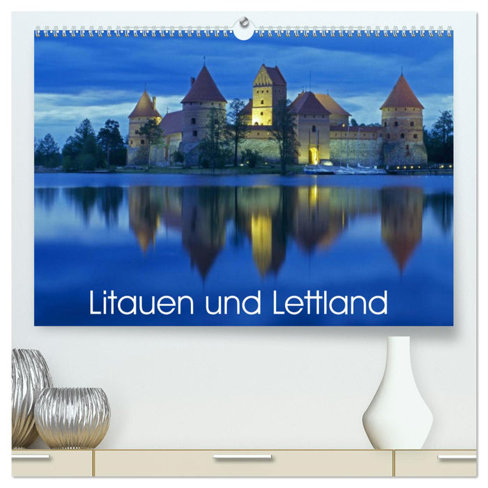 Lituanie et Lettonie (Calvendo Premium Wall Calendar 2024) 