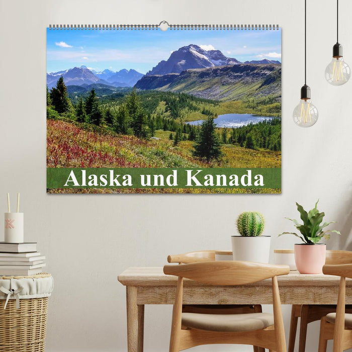 Alaska und Kanada (CALVENDO Wandkalender 2024)