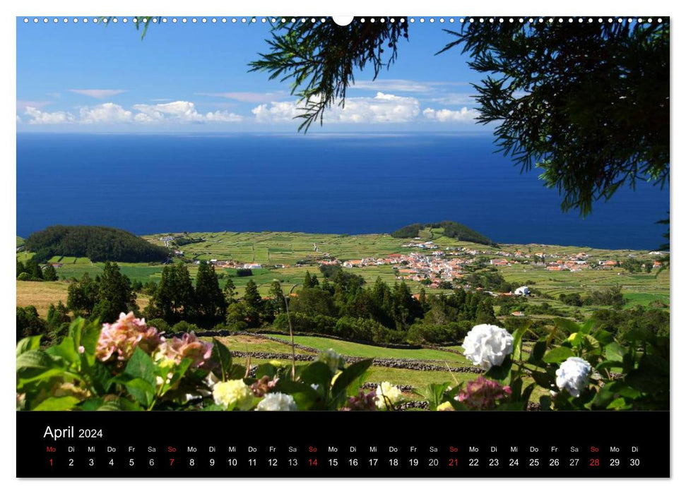 Açores - Une expérience nature (Calendrier mural CALVENDO Premium 2024) 