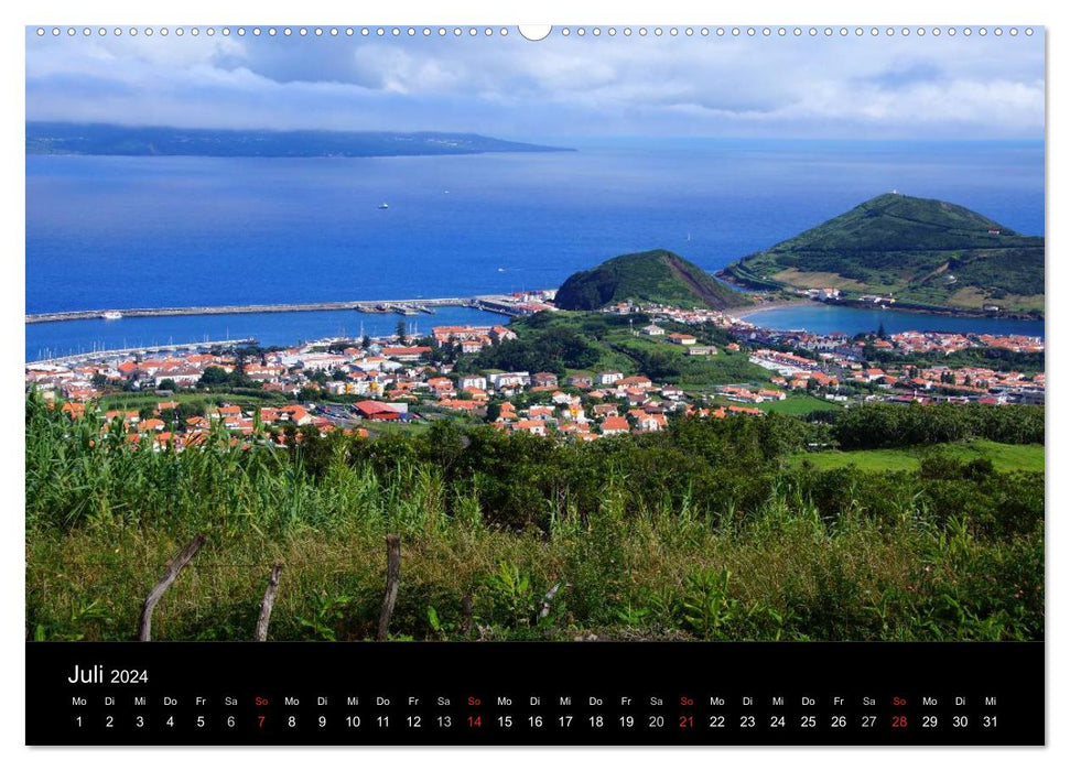 Açores - Une expérience nature (Calendrier mural CALVENDO Premium 2024) 