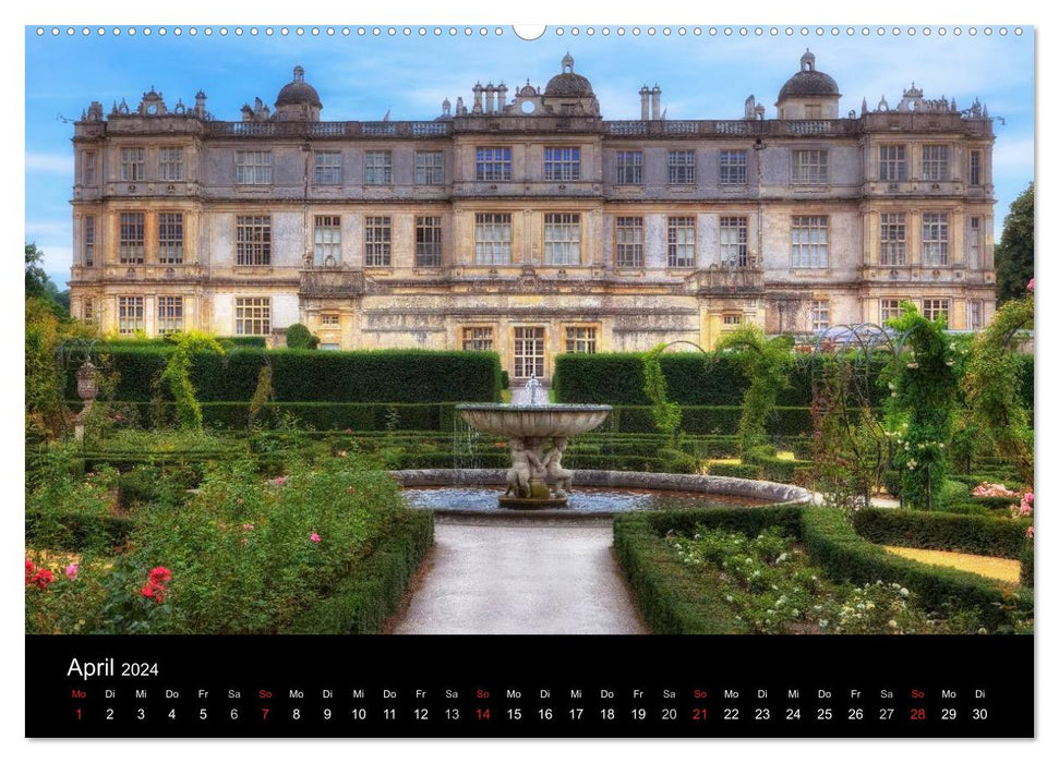 Englische Herrenhäuser (CALVENDO Premium Wandkalender 2024)
