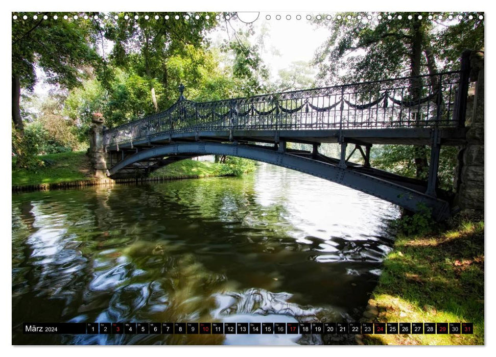 Mecklenburgische Seenplatte - zum Träumen schön (CALVENDO Wandkalender 2024)