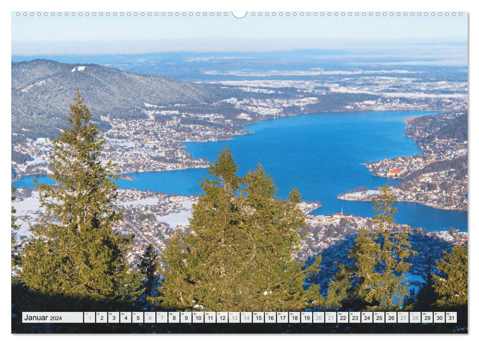 Es is so schee am Tegernsee 2024 (CALVENDO Wandkalender 2024)