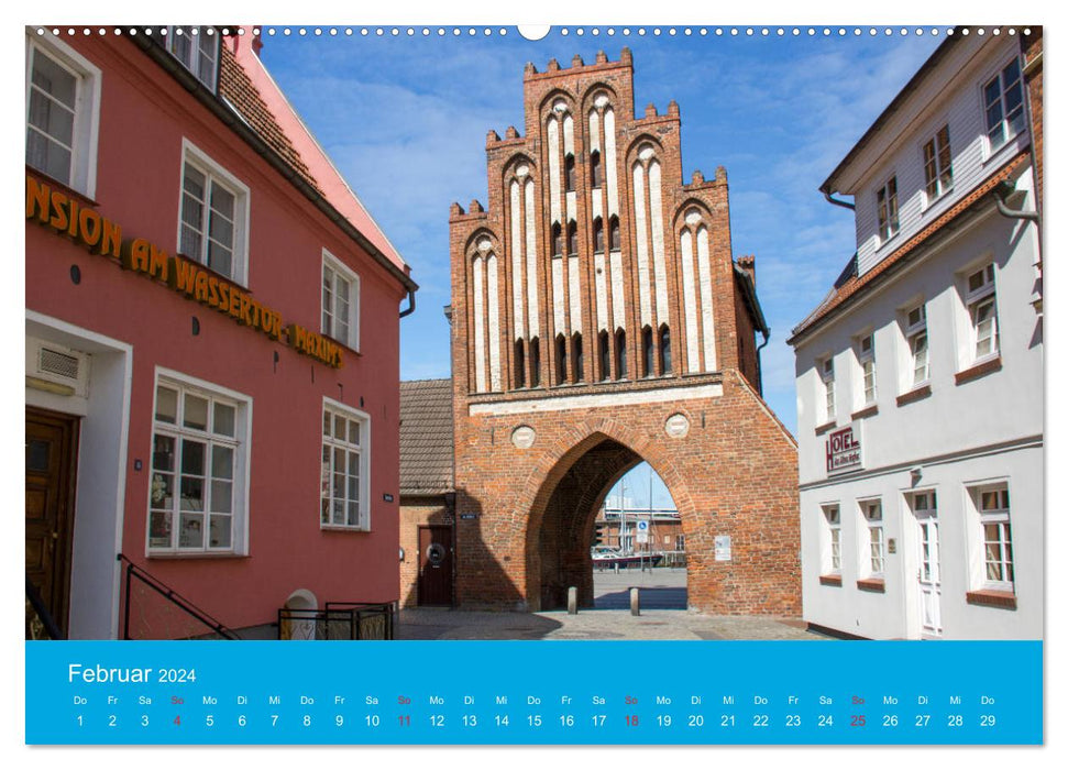 Wismar - Ansichten einer Hansestadt (CALVENDO Wandkalender 2024)