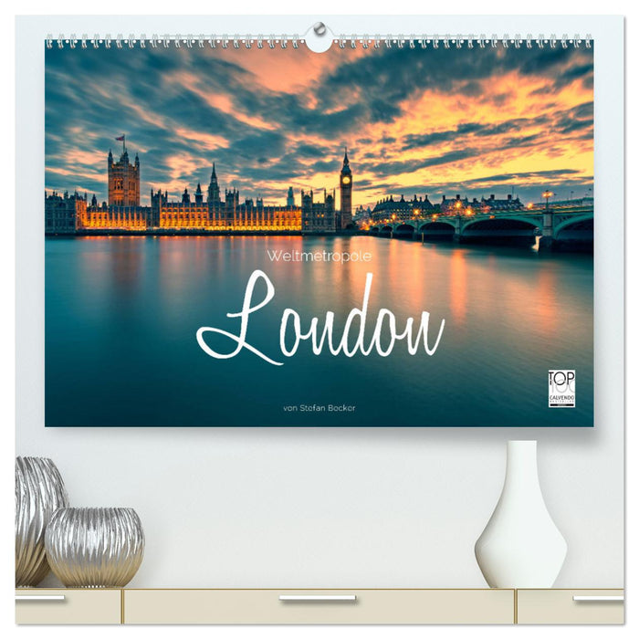 Weltmetropole London (CALVENDO Premium Wandkalender 2024)