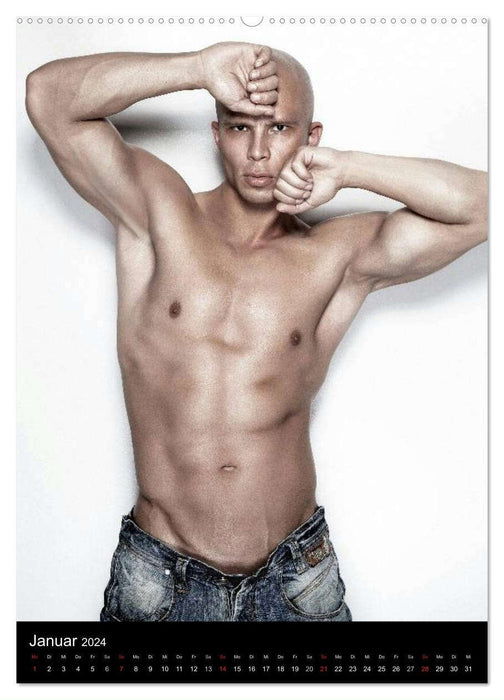 Männer. Sexy und kraftvoll (CALVENDO Premium Wandkalender 2024)