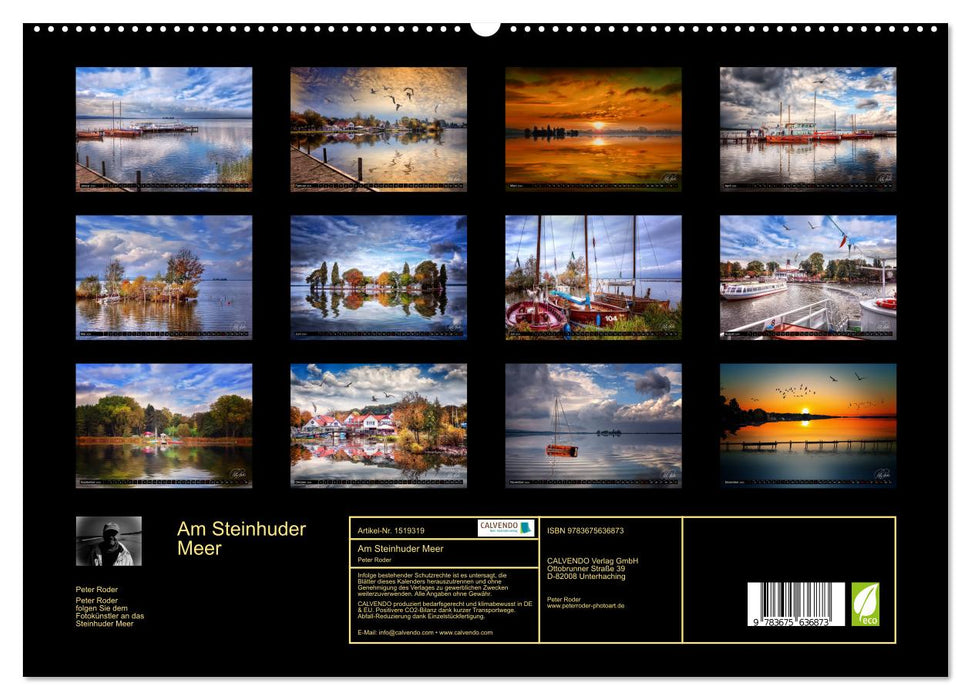 Am Steinhuder Meer (CALVENDO Premium Wandkalender 2024)