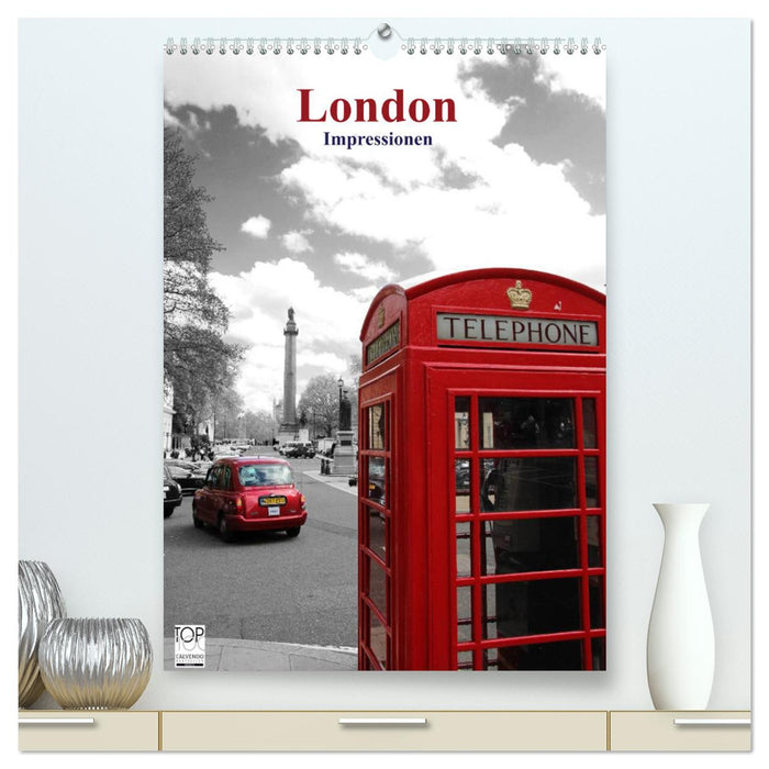 London - Impressionen (CALVENDO Premium Wandkalender 2024)