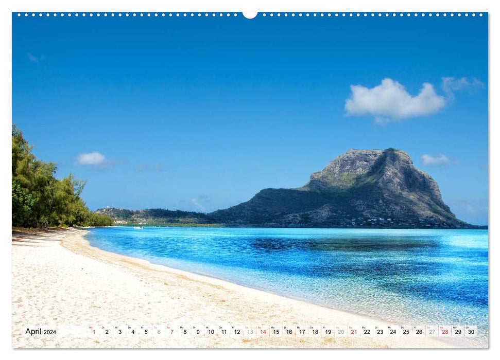 Mauritius - Perle im Indischen Ozean (CALVENDO Premium Wandkalender 2024)