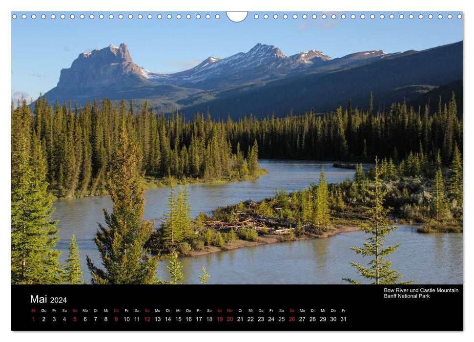 Canada 2024 (Calendrier mural CALVENDO 2024) 