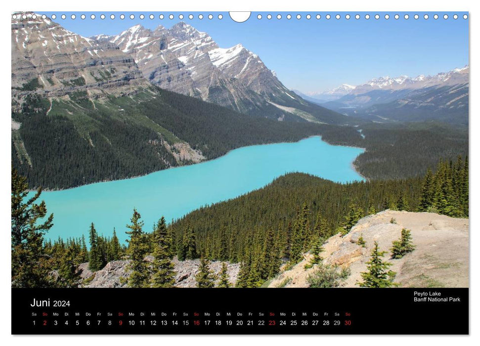 Kanada 2024 (CALVENDO Wandkalender 2024)