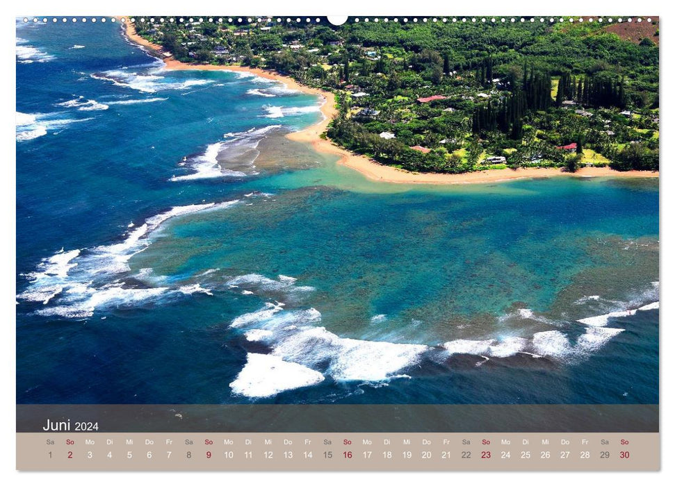 Aloha aus Hawaii (CALVENDO Premium Wandkalender 2024)