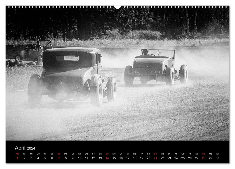 Hot Rods (Calendrier mural CALVENDO 2024) 