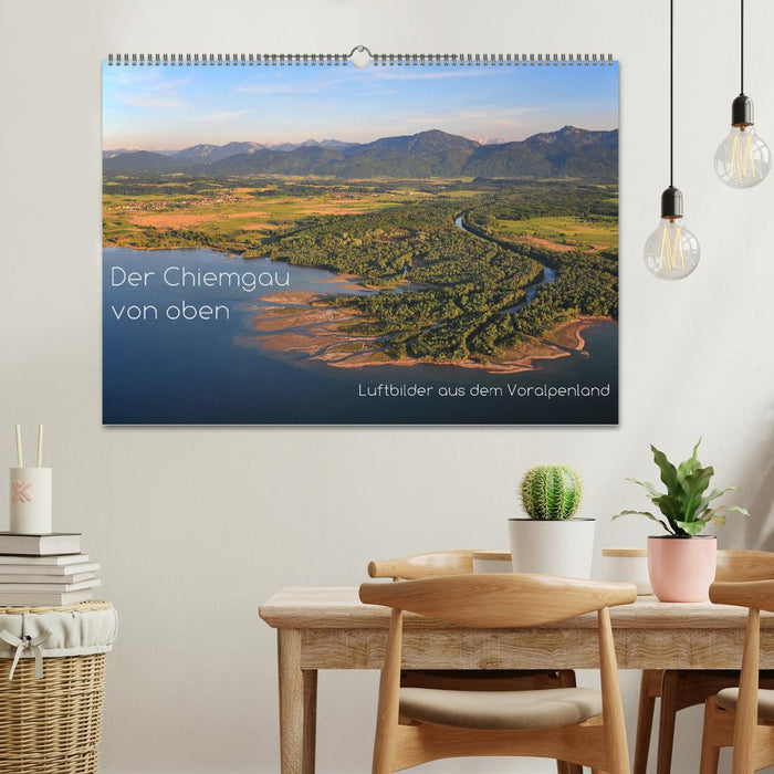 Der Chiemgau von oben (CALVENDO Wandkalender 2024)