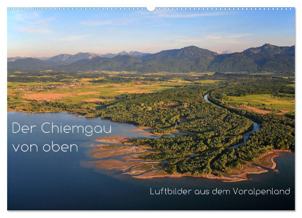 Der Chiemgau von oben (CALVENDO Wandkalender 2024)