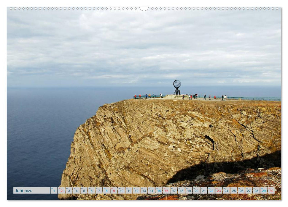 Norwegen - Hurtigruten (CALVENDO Premium Wandkalender 2024)