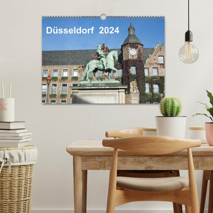 Düsseldorf 2024 (CALVENDO Wandkalender 2024)