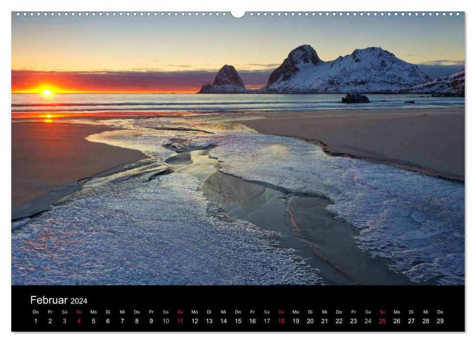 Norwegen (CALVENDO Premium Wandkalender 2024)