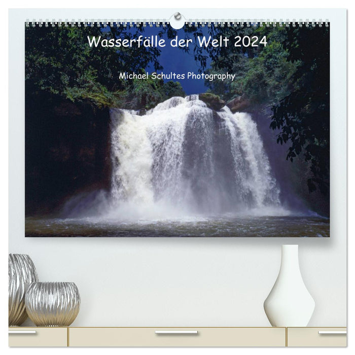 Wasserfälle der Welt 2024 (CALVENDO Premium Wandkalender 2024)