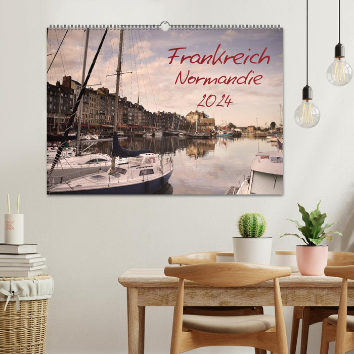 France Normandie (Calendrier mural CALVENDO 2024) 