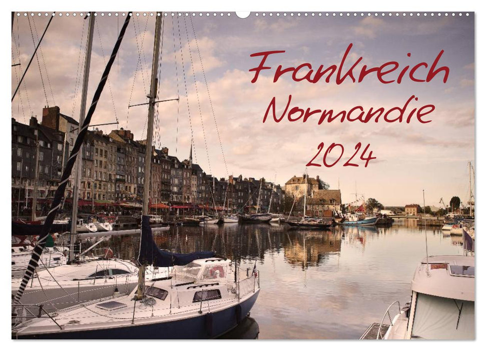 Frankreich Normandie (CALVENDO Wandkalender 2024)