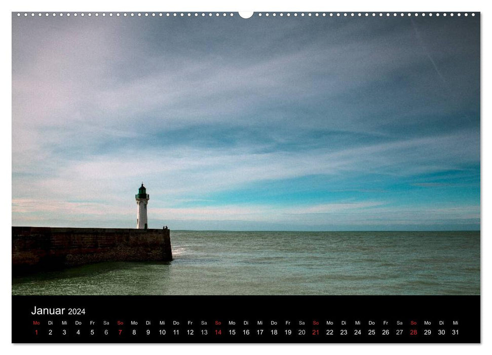 Frankreich Normandie (CALVENDO Wandkalender 2024)