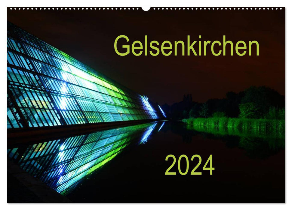 Gelsenkirchen 2024 (Calendrier mural CALVENDO 2024) 