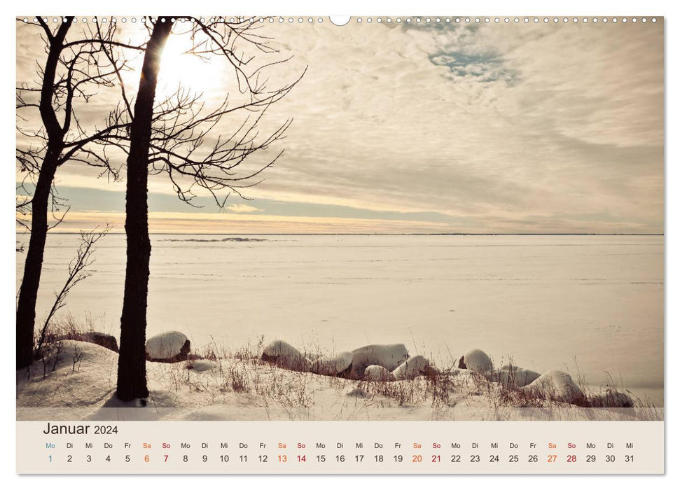 Wolken fliegen überall hin (CALVENDO Wandkalender 2024)