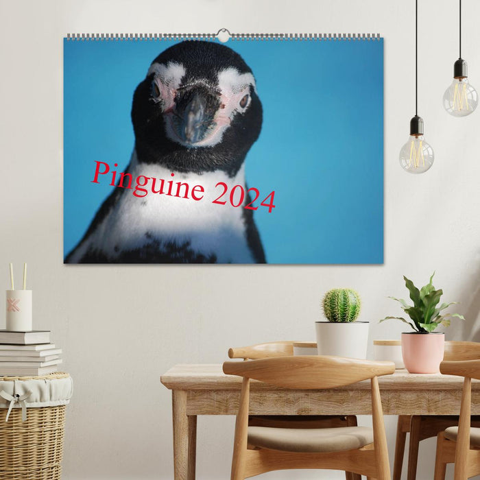 Pinguine 2024 (CALVENDO Wandkalender 2024)