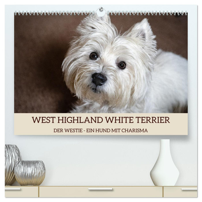 WEST HIGHLAND WHITE TERRIER – LE WESTIE – UN CHIEN AVEC CHARISME (Calendrier mural CALVENDO Premium 2024) 