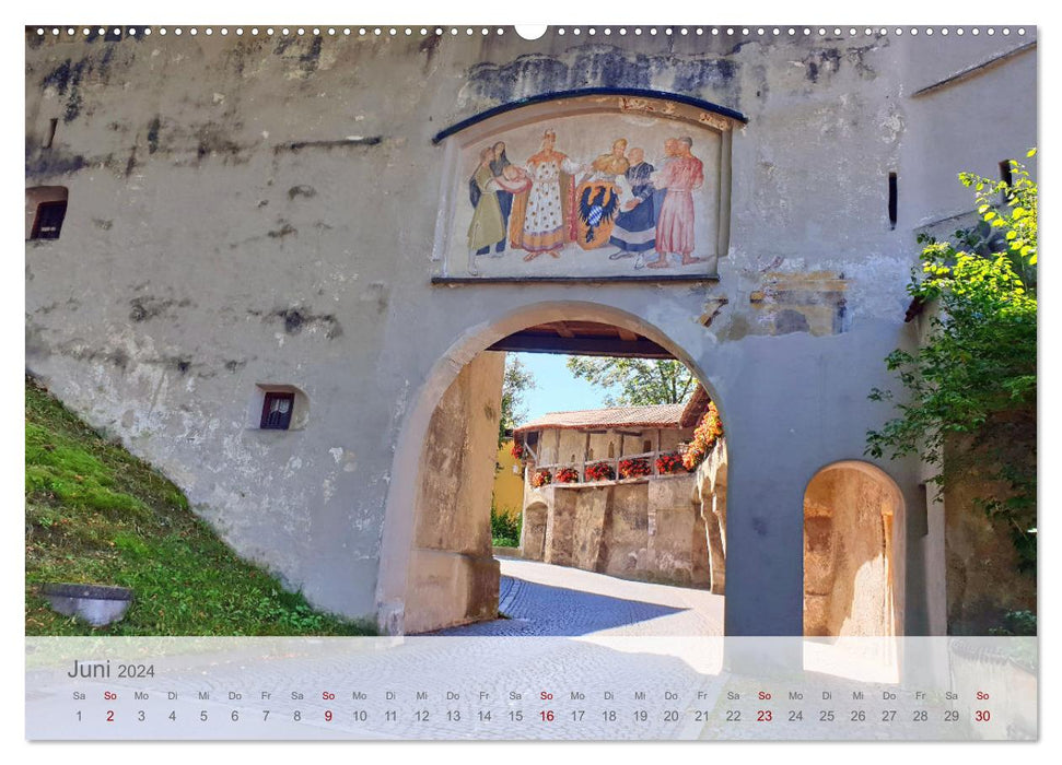 Mein Schongau - Historische Altstadt am Westufer des Lechs (CALVENDO Wandkalender 2024)