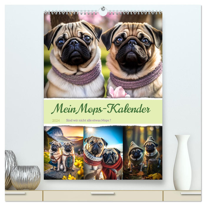 Calendrier Mon Carlin (Calendrier mural CALVENDO Premium 2024) 