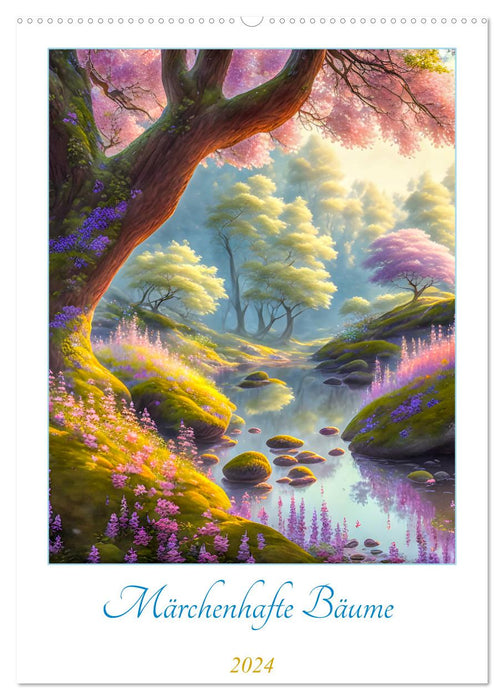 Märchenhafte Bäume (CALVENDO Wandkalender 2024)