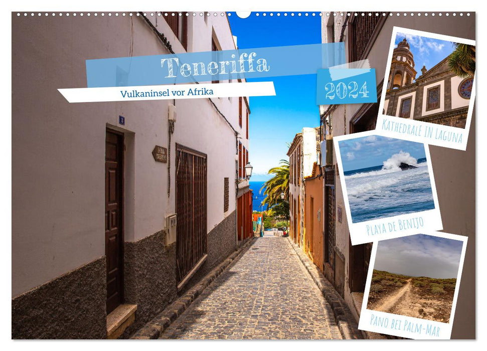 Tenerife - volcanic island off Africa (CALVENDO wall calendar 2024) 