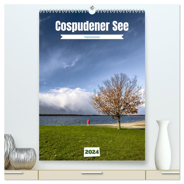 Cospudener See (CALVENDO Premium Wandkalender 2024)