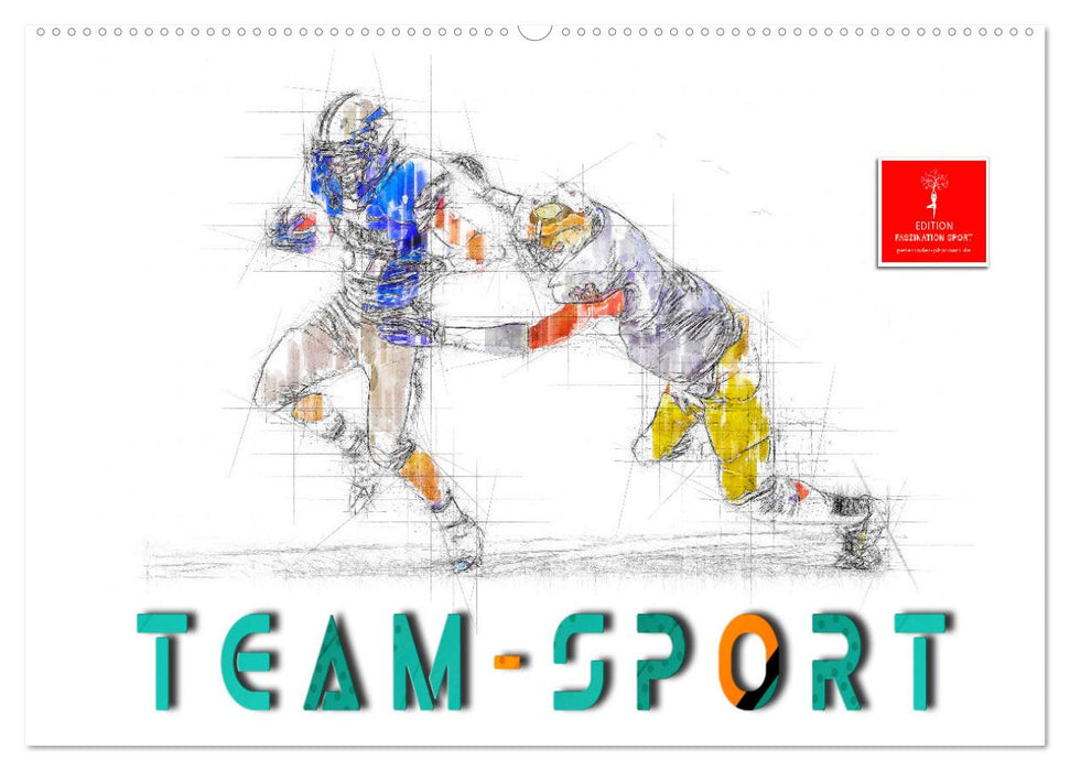 Team-Sport (CALVENDO Wandkalender 2024)