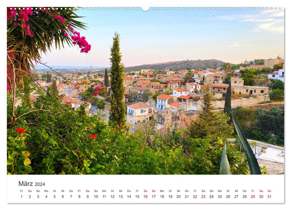 Die Sonneninsel Zypern (CALVENDO Premium Wandkalender 2024)