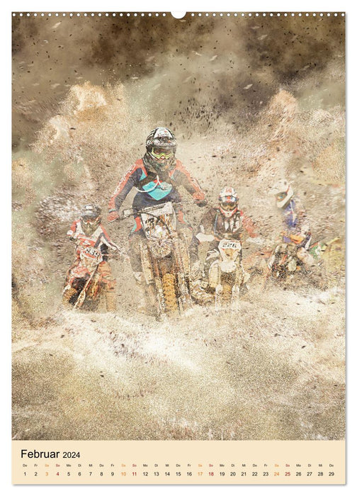 Motocross - sport of extremes (CALVENDO wall calendar 2024) 