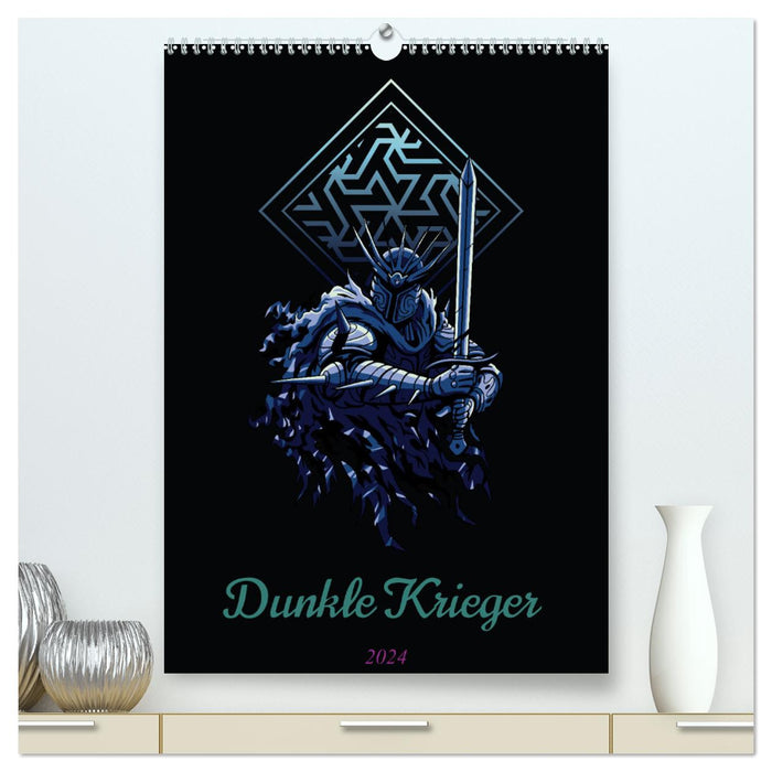 Dunkle Krieger (CALVENDO Premium Wandkalender 2024)